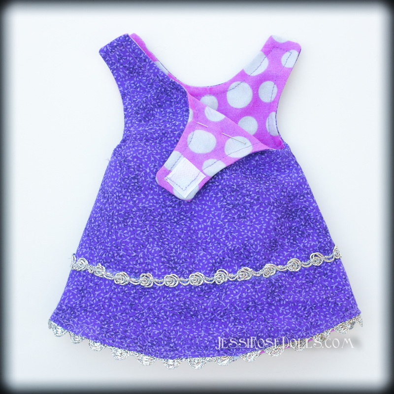 waldorf doll dress pattern