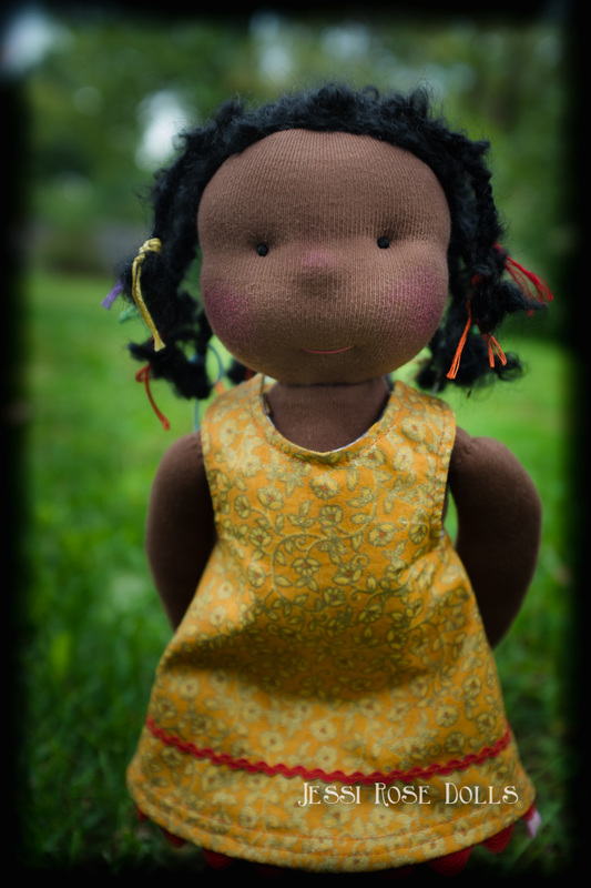 African American Waldorf Doll